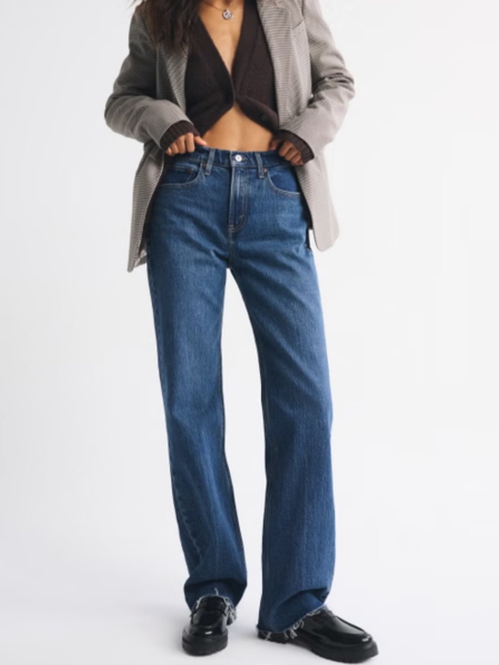 Abercrombie & Fitch High Rise 90's Relaxed Jean